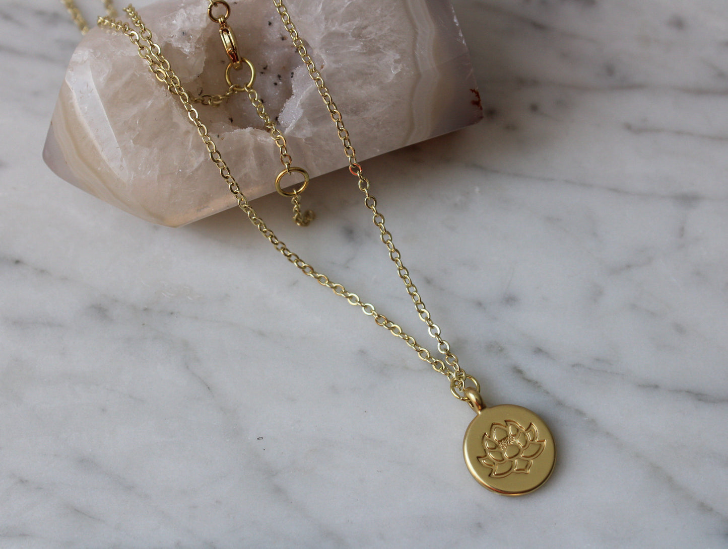 Lotus Necklace