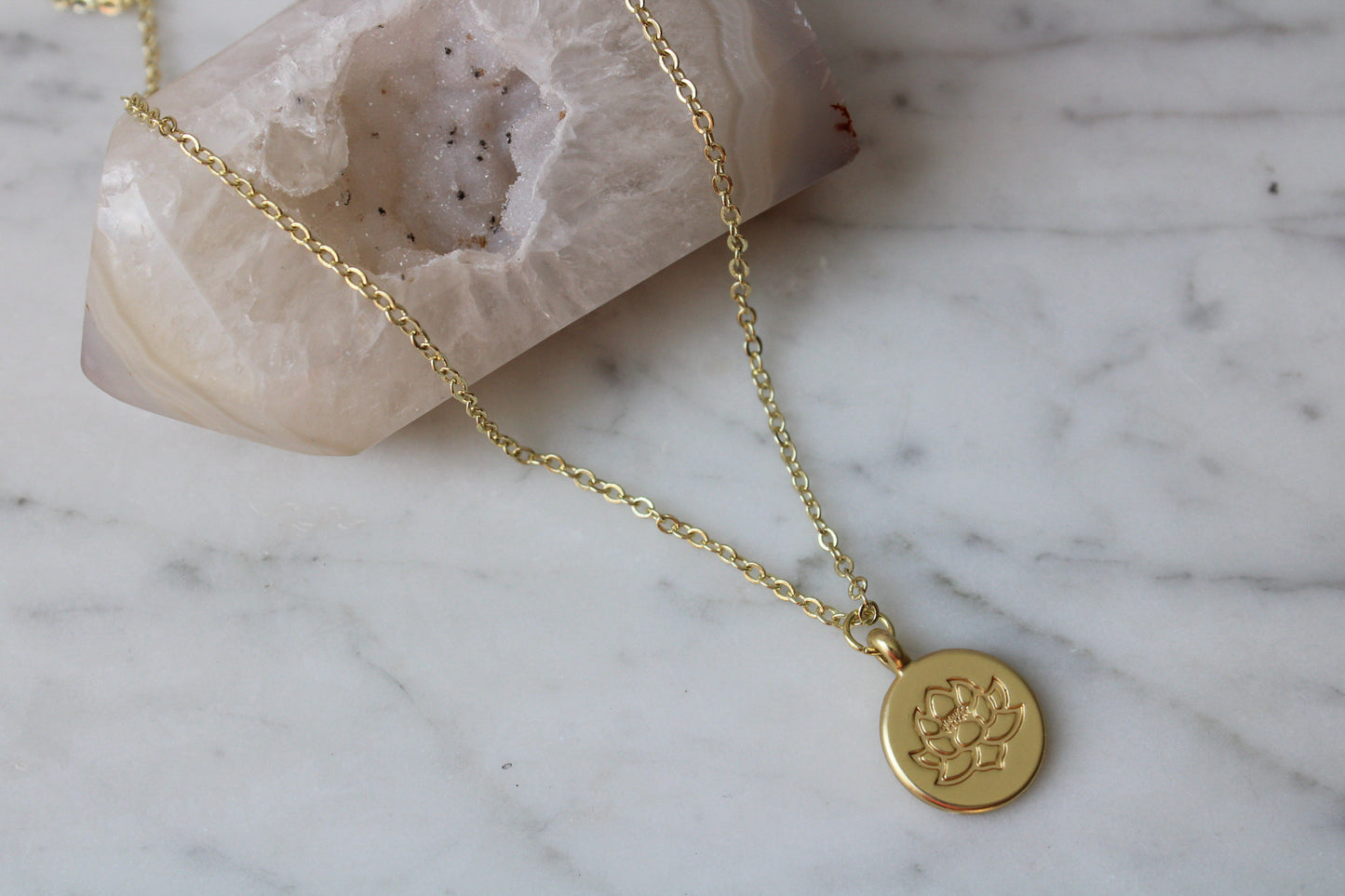 Lotus Necklace