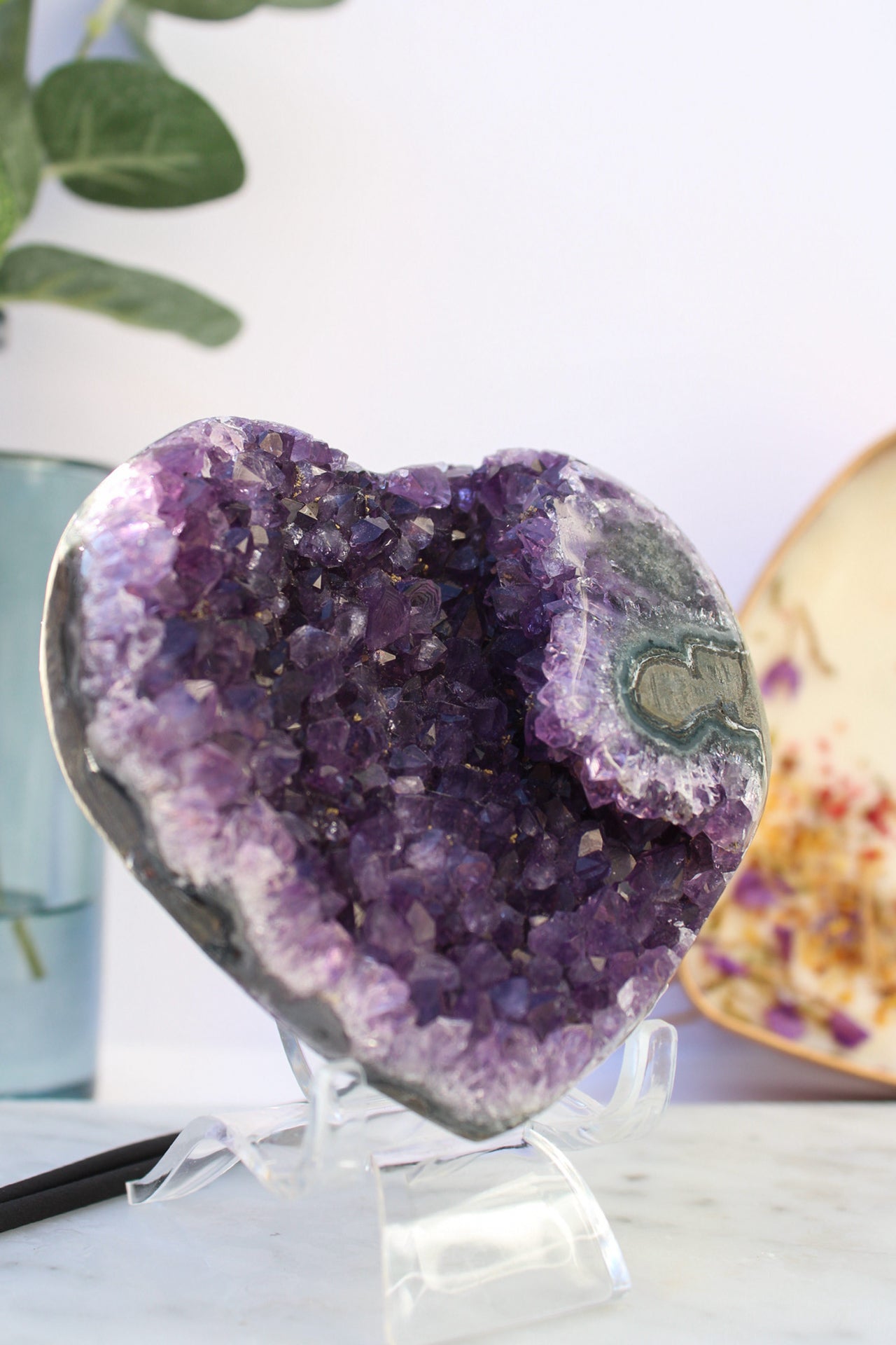 Amethyst Heart