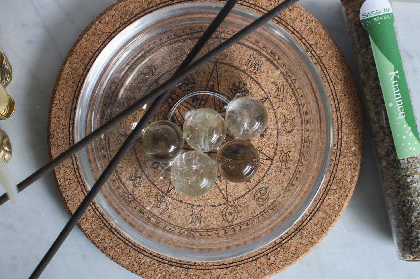 Citrine Spheres