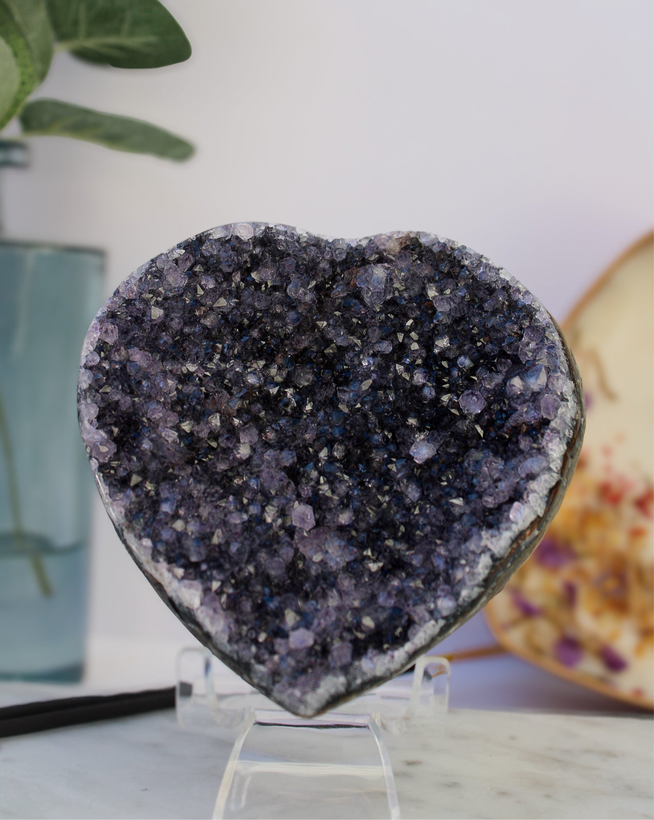 Amethyst Heart Geode