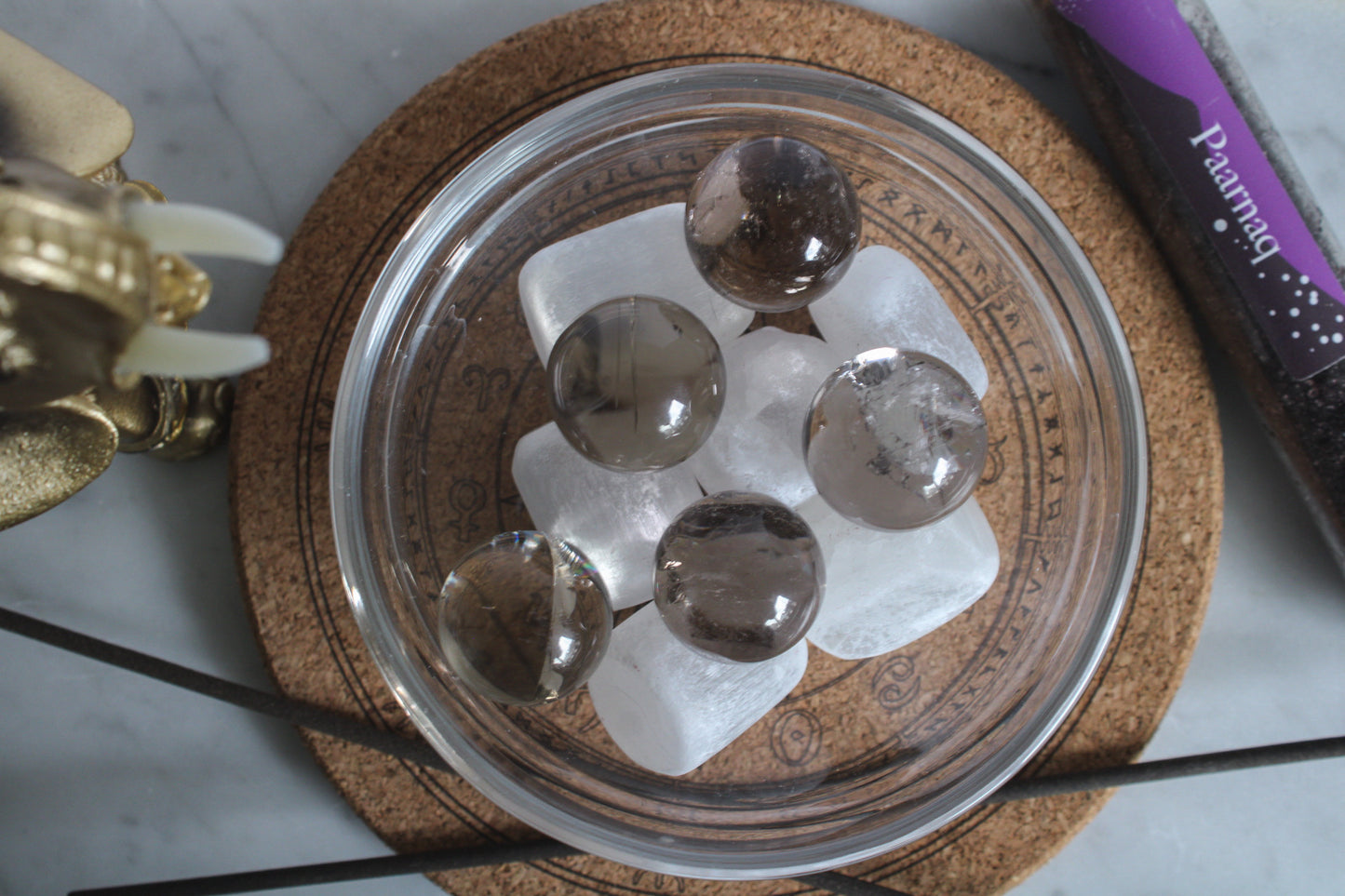 Smokey Quartz Spheres