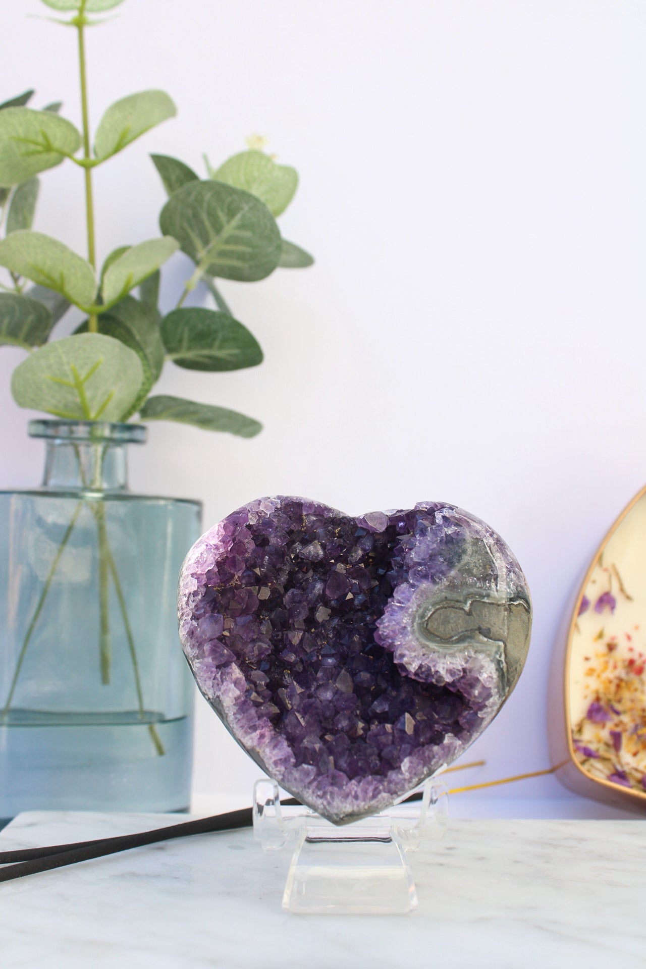 Amethyst Heart