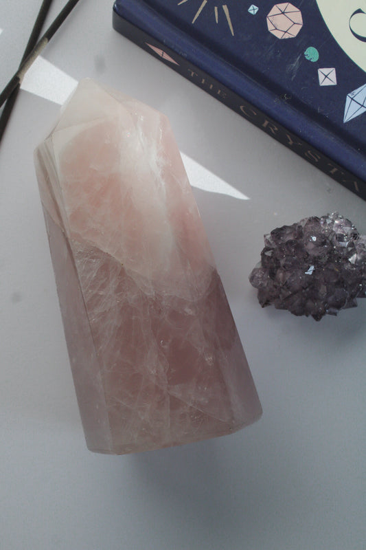 Rose Quartz Pillar of Peace